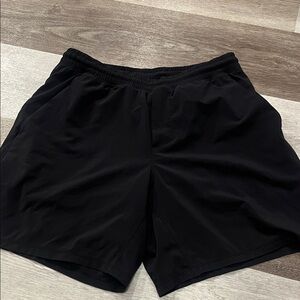 lululemon athletica Men's Black Athletic Shorts